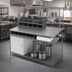 Thumbnail image #2 for Eagle Group Drive-Through Task Station with Galvanized Steel Top, 60 Inch x 36 Inch