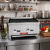 Thumbnail image #3 for 24-Inch Countertop Natural Gas Charbroiler with 35,000 BTU Burners