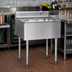 Thumbnail image #2 for Eagle 2200 Series 48-Inch Underbar Ice Bin/Cocktail Unit with 16-Inch Deep Liner and Sliding Cover