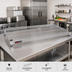 Thumbnail image #2 for EAGLEbrite Zinc 48 x 36 Inch Wire Shelf with QuadTruss Design, 800 lb Capacity