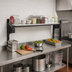 Thumbnail image #2 for Camshelving Elevation Series 21 x 24 Inch Solid Wall Shelving Shelf Kit with 15-Inch Uprights, Brushed Graphite