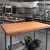 Thumbnail image #2 for Boos Block American Cherry Edge Grain Kitchen Countertop, 48 x 32 x 3 Inches, No Backsplash, Penetrating Oil Finish