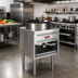 Thumbnail image #2 for Omcan Single Bowl Liquid Propane Floor Model Wok Range with 16-Inch Ring, 125,000 BTU