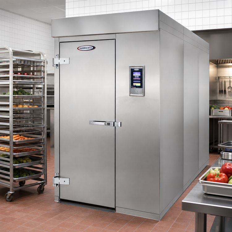 Product image #2 for HURRiCHiLL AP20BCF-3T Modular Roll-In Blast Chiller/Shock Freezer, 3-Trolley, Remote Refrigeration