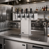 Thumbnail image #2 for Perlick 4-Faucet Air-Cooled Tee Draft Beer Tower, Stainless Steel