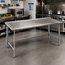 Thumbnail image #2 for Spec-Master Marine Series Stainless Steel Work Table with Open Base, 84 x 36 Inches