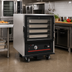 Thumbnail image #2 for hotLOGIX HL1-5 Undercounter Non-Insulated Heated Holding Cabinet with Glass Door, 10 Pan Capacity