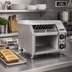 Thumbnail image #2 for Adcraft Countertop Electric Vertical Conveyor Toaster with 10-Inch Stainless Steel Belt, 120V