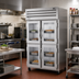 Thumbnail image #2 for True SPEC Series Two-Section Reach-In Heated Holding Cabinet with Glass Half Swing Doors