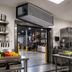 Thumbnail image #2 for Berner Industrial Series 120-Inch Ambient Direct Drive Air Curtain, 3 x 1/2 HP Motors, Unheated