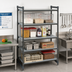 Thumbnail image #2 for Cambro Camshelving Basics Plus 4-Shelf Solid Stationary Starter Unit, 24