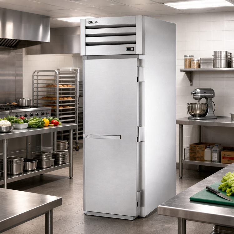 Product image #2 for True SPEC SERIES Roll-In Heated Cabinet, 1 Section, Solid Swing Door, Stainless Steel Front & Sides, Aluminum Interior, 89-Inch High