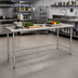 Thumbnail image #2 for BlendPort® Budget Series Stainless Steel Work Table with Open Base, 84 x 30 Inches