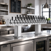 Thumbnail image #2 for Perlick 4006-20BPC Bridge Tee Countertop Glycol-Cooled Draft Beer Tower, 20 Faucets, Polished Chrome