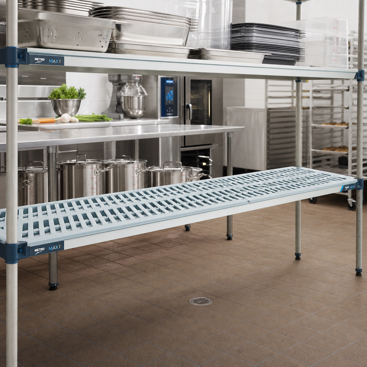 Product image #2 for MetroMax i 60-Inch x 18-Inch Open Grid Polymer Shelf