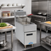 Thumbnail image #2 for Comstock-Castle Castle Series Countertop Propane Gas Fryer, 25 lb. Capacity, Stainless Steel Fry Pot