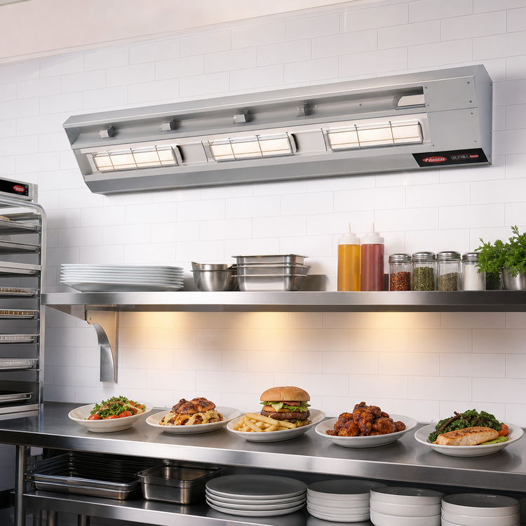 Product image #2 for Hatco Ultra-Glo 30-Inch Wide Unlighted Double Ceramic Infrared Strip Heater