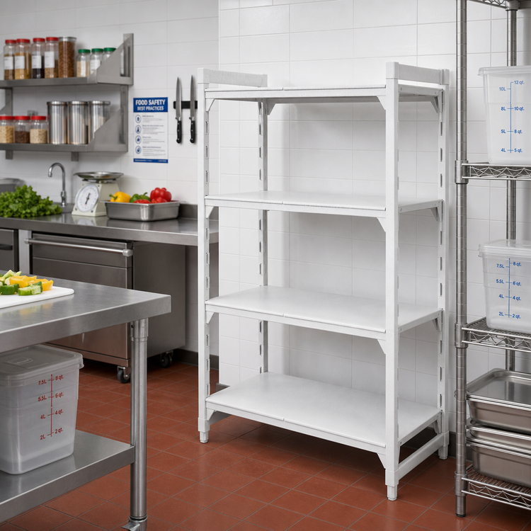Product image #3 for Camshelving Premium 4-Shelf Solid Stationary Starter Unit, 18 x 48 x 84 Inches