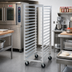 Thumbnail image #2 for Carter-Hoffmann 20-Tray End-Loading Fixed Angle Aluminum Pan Rack for 18