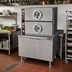 Thumbnail image #2 for Southbend Steam SCDA-2S Do-All Dual-Pressure Steam Coil Steamer with 2 Compartments and 36-Inch Cabinet Base