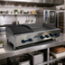 Thumbnail image #2 for Comstock-Castle 48-Inch Countertop Gas Char-Broiler/Griddle Combination with 30-Inch Griddle Plate