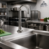 Thumbnail image #2 for Advance Tabco 3-1/2 Inch Swivel Gooseneck Deck Mount Faucet Spout