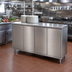 Thumbnail image #2 for Eagle Group Spec-Master 84-Inch Wide Stainless Steel Plate Cabinet with 4 Hinged Doors