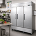 Thumbnail image #2 for Excellence DSS-66F Three-Section Reach-In Freezer, 65.5 Cu. Ft., Bottom-Mount Self-Contained Refrigeration