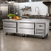 Thumbnail image #2 for Arctic Air 74-Inch Refrigerated Chef Base with 4 Drawers and Stainless Steel Top