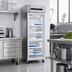 Thumbnail image #2 for Migali MP-23RG-HC Medical-Grade Glass Door Refrigerator, 23 Cu. Ft., Top-Mounted Self-Contained, Stainless Steel, 115V