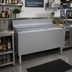Thumbnail image #2 for Glastender Extra Deep Stainless Steel Underbar Ice Bin with 10-Circuit Cold Plate, 48 Inch W x 24 Inch D, 235 lb. Ice Capacity