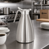 Thumbnail image #2 for Omcan USA 50 oz. Double Wall Insulated Stainless Steel Coffee Pot with Lid