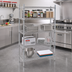 Thumbnail image #2 for Advance Tabco Special Value Series Heavy Duty Chrome Plated Wire Shelf, 36