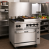 Thumbnail image #2 for Vulcan Endurance 36-Inch Propane Gas Restaurant Range with 2 Open Burners, 24-Inch Charbroiler, and Convection Oven