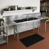 Thumbnail image #2 for John Boos B Series 3-Compartment Stainless Steel Sink with Left & Right Drainboards, 105-1/4-Inch Wide