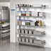 Thumbnail image #2 for EagleGard 5-Tier Add-On Wire Shelving Unit, 72 x 21 x 74 Inches