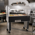 Thumbnail image #2 for Eagle Service Mate Deluxe Portable 4-Well Buffet Hot Food Table with Sneeze Guard, 208V, 3-Phase