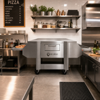 Thumbnail image #2 for Hot Rocks CLASSIC 7033 SINGLE Stone Conveyor Pizza Oven, Single Deck, Natural Gas, 70 x 33 Inch Baking Surface