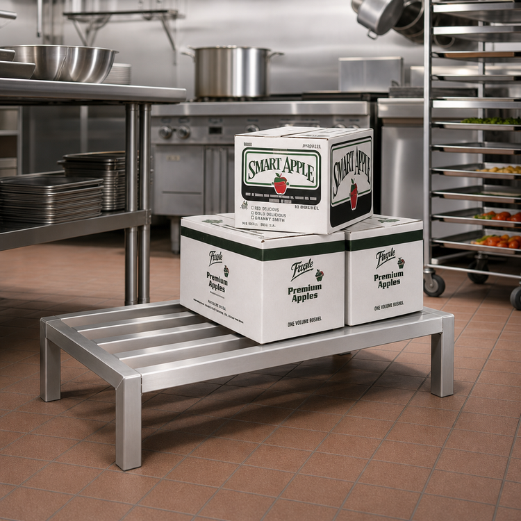 Product image #2 for Eagle Lifetime Series Heavy-Duty Aluminum Dunnage Rack, 48" x 30" x 12"
