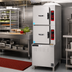 Thumbnail image #2 for Vulcan ET Series C24ET6-LWE 24-Inch Electric Low Water Energy Convection Steamer, 2 Compartments, 6-Pan Capacity
