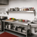 Thumbnail image #2 for Advance Tabco Special Value Series Wall-Mounted Stainless Steel Shelf, 96W x 15D, 18 Gauge, Satin Finish