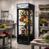 Thumbnail image #2 for True One-Section Floral Merchandiser Refrigerator with Hinged Low-E Glass Door