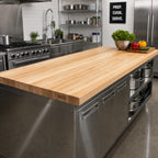 Thumbnail image #2 for John Boos Boos Block KCT10832-O Edge Grain Northern Hard Rock Maple Kitchen Countertop, 108 x 32 x 1-1/2 Inch, Penetrating Oil Finish