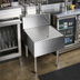 Thumbnail image #2 for CHOICE 36-Inch Underbar Beer Drainer with Lift-Out Perforated Insert