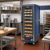 Thumbnail image #2 for Metro C5 3 Series Mobile Moisture Heated Holding & Proofing Cabinet, Full Height, Clear Door, Blue