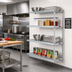 Thumbnail image #2 for EAGLEbrite 4-Tier Add-On Wire Shelving Unit, 60 x 24 x 74 Inches, Zinc Finish