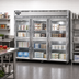 Thumbnail image #2 for Continental Refrigerator 3FENSSGDHD Extra-Wide Three-Section Reach-In Display Freezer with Half-Height Glass Doors