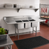 Thumbnail image #2 for Spec-Master SFN3242-3-18L-14/3 Three Compartment Supermarket Meat Platter Sink with Left Drainboard