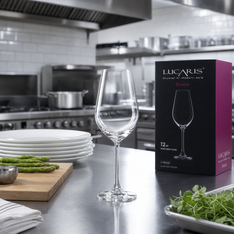 Product image #3 for Lucaris Desire 12 oz Clear Stemmed White Wine Glass
