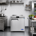 Thumbnail image #2 for Atosa 27-1/2-Inch One-Section Worktop Freezer with Backsplash and Solid Door, 7.2 Cu. Ft.
